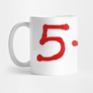 5-4 simple logo Mug